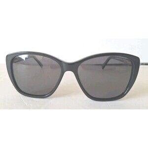 Christian Siriano Jill Sunglasses Black 56-15-140 Cateye Sunnies